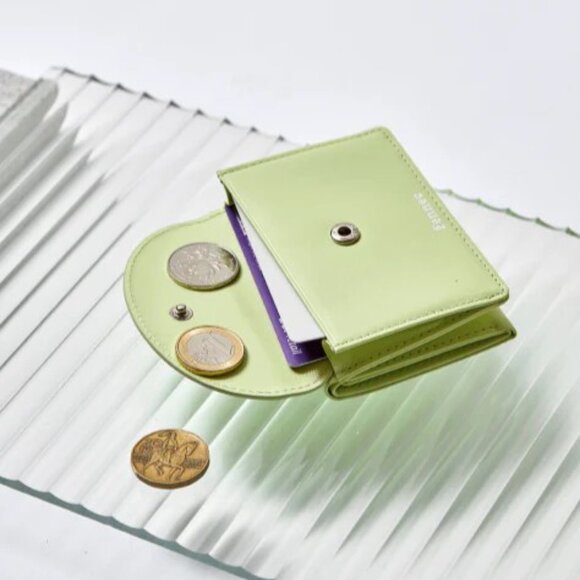 Fennec Halfmoon Mini Wallet | Lime - Picture 2 of 10